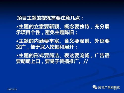 房地產(chǎn)項目主題策劃 整合項目策劃與公關(guān)服務(wù)的戰(zhàn)略藍(lán)圖